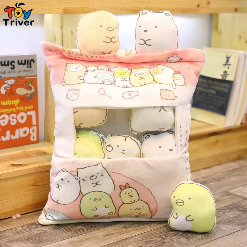 Японская анимация один пакет Сан Икс Sumikko Gurashi уголок биологическая плюшевая