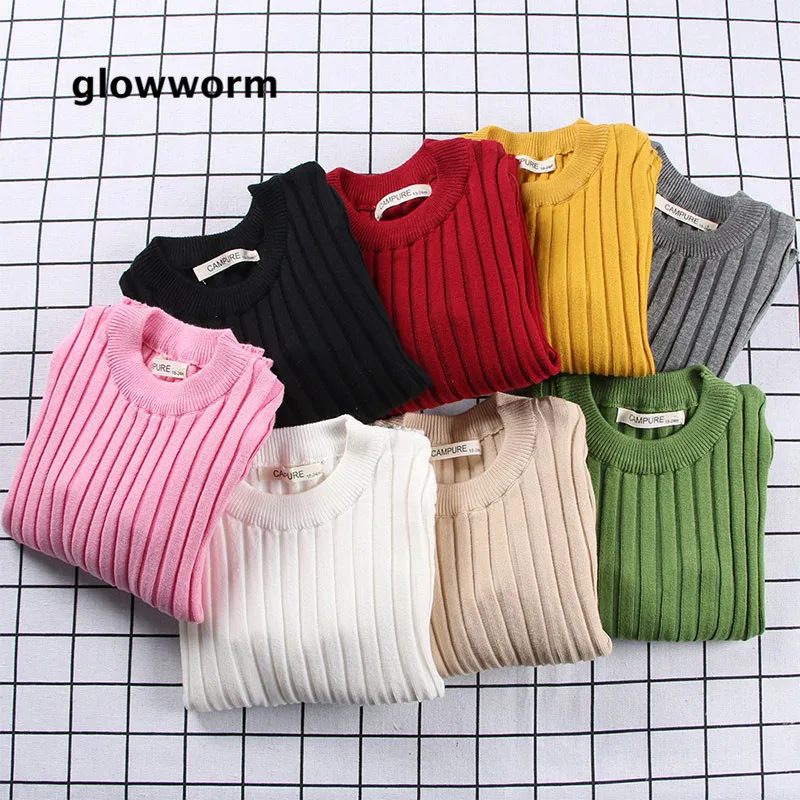 

GlowwormKids Autumn Baby Girl's Sweater Brand Kids Pullover Sweater Cotton Children's Clothing sh004