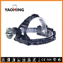 Лидер продаж XM-L T6 высокой мощности водонепроницаемый налобный фонарь на 1 или 2 18650 Батарея включает в себя 2 18650 батарея+ зарядное устройство+ насадка для зарядки от прикуривателя автомобиля