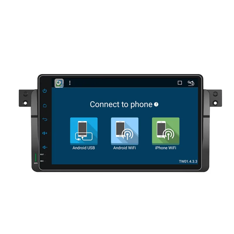 Clearance Ectwodvd Octa Core Android 8.1 Car DVD Player GPS Navigation Multimedia For BMW E46 2003-2005 2006 2007 2008 2009 2010 2011 2012 10