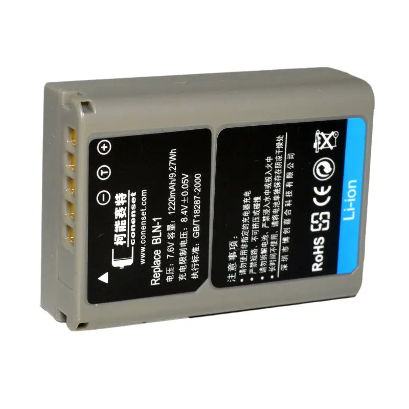 2 шт. BLN-1 BLN1 батарея и+ USB зарядное устройство для Olympus OM-D E-M1 E-M5 Mark II PEN-F E-P5 EM1 EM5 PENF EP5 камера