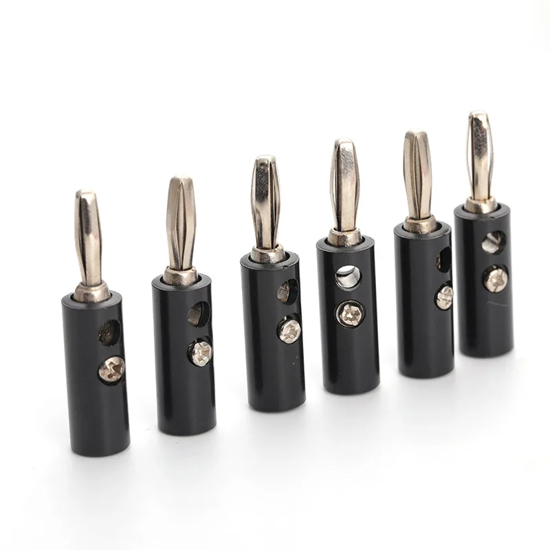 Head Outer Diameter 4mm Plastic Outer Diameter 8.5mm Total Length 38mm Banana Plug Lantern Connector Jack Four-Page Test Plug