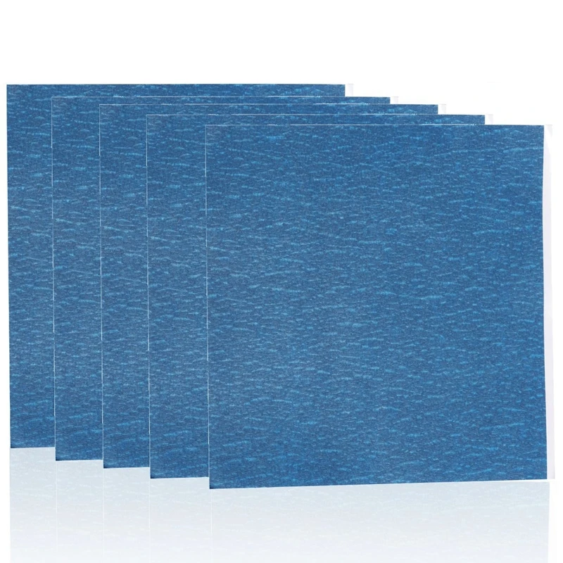 5x 200x210mm 3D Printer Heated Bed Blue High Temperature Tape Masking
