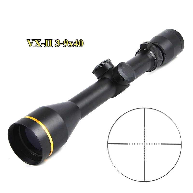 

VX-2 3-9X40 Optics Riflescope Hunting Scopes Mil-Dot Tactical Scopes Riflescopes For Airsoft Air Rifles