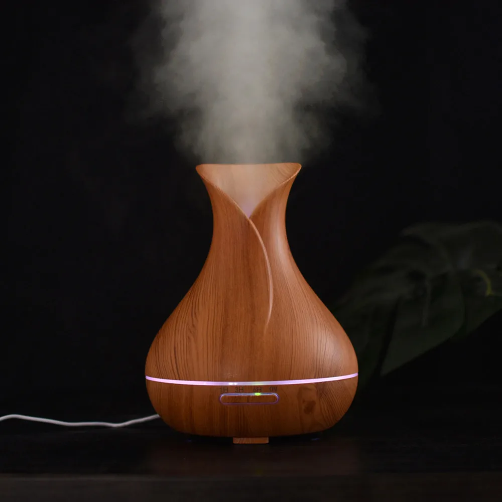 

Air Aroma Humidifier Ultrasonic reed diffuser sticks Air Aromatherapy Essential Oil Diffuser 400ml diffusore ambiente