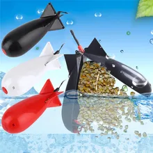 Carpa de pesca grandes foguetes bomba spod equipamento de pesca alimentadores pellet alimentador de foguetes flutuador isca titular fabricante equipamento ferramenta acessórios(China)