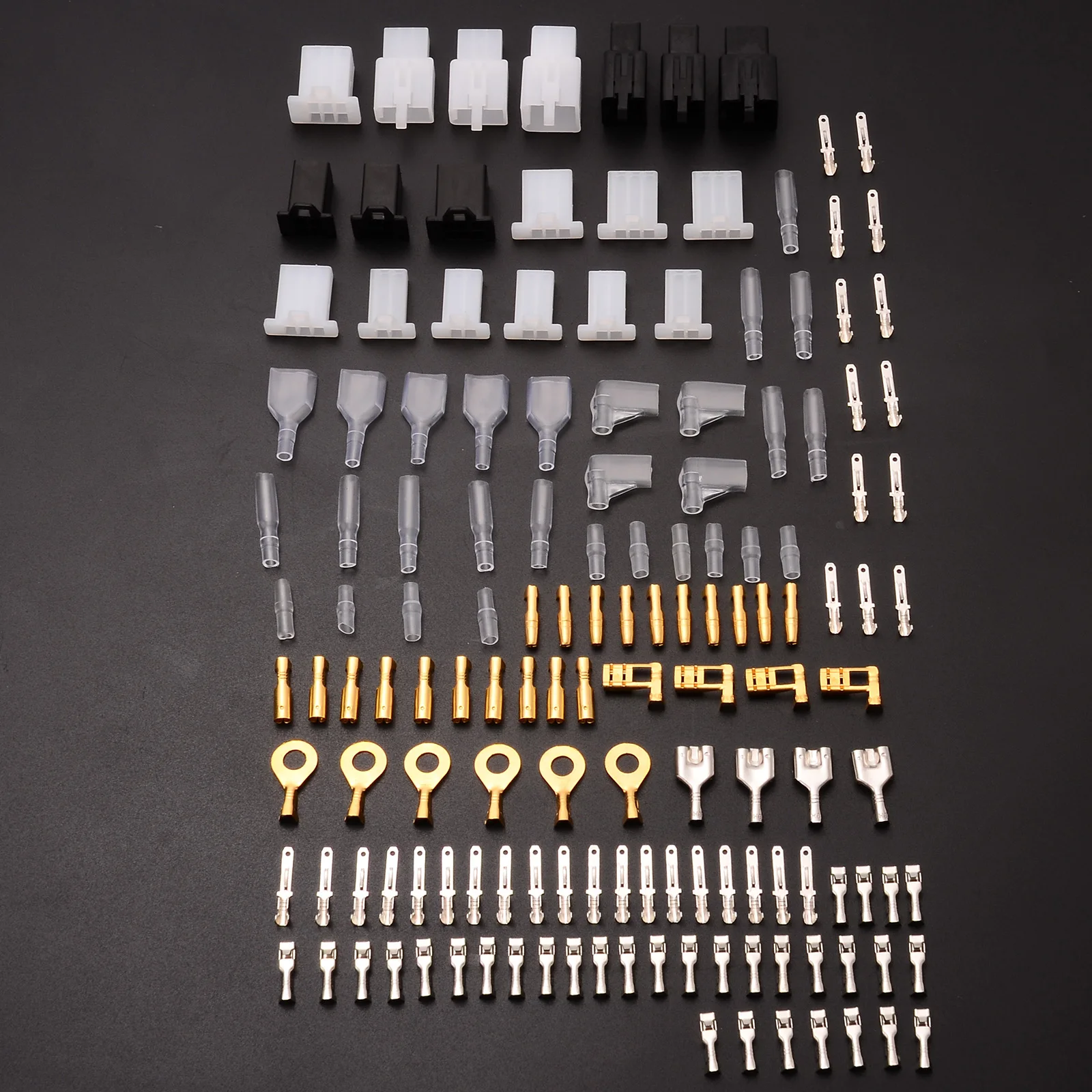 Aliexpress.com : Buy 144pcs New Motorcycle Bullet Connectors Automotive Wiring Loom Harness Auto Terminal Repair Kit from Reliable auto terminal suppliers ...