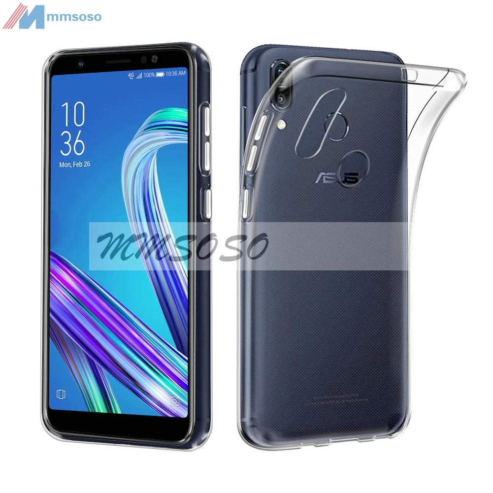 Чехол для телефона Zenfone Max M2 ZB633KL ASUS_X01BD/BDA Ультратонкий силиконовый прозрачный