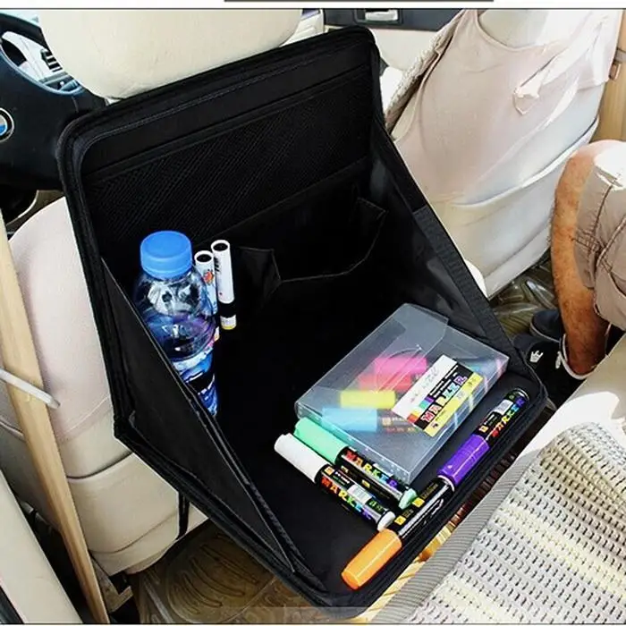

Notebook Oxford Cloth Car New Folding Bag Computer Table Car Chair Back Bag