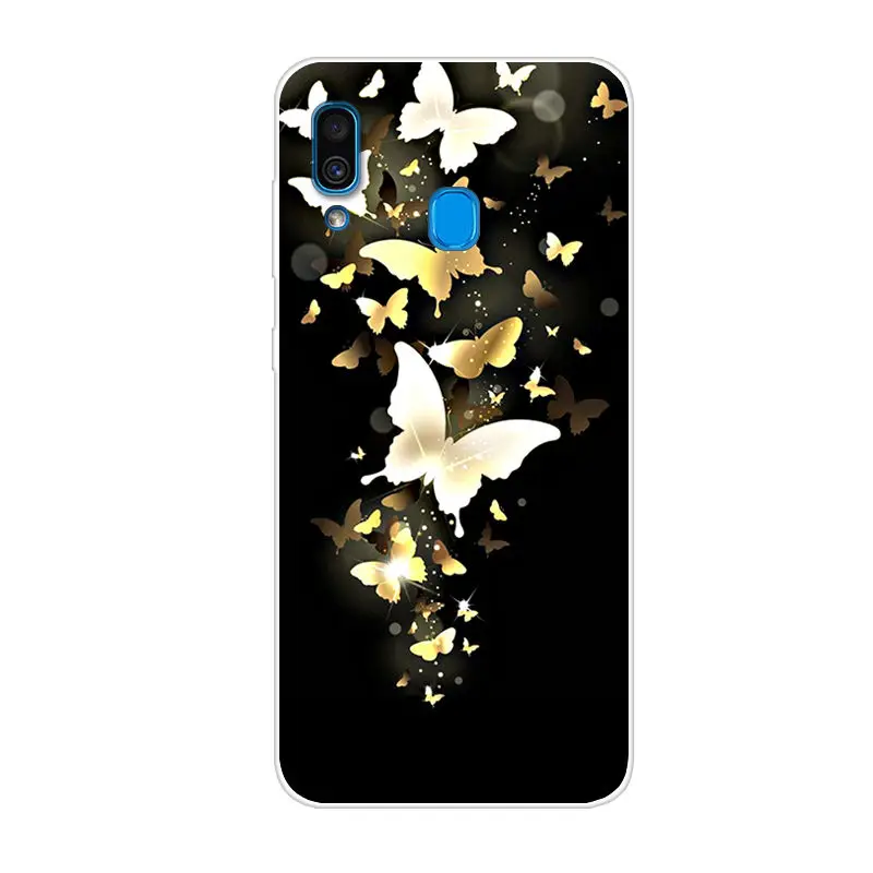 Мягкий Роскошный чехол для Samsung M20 силиконовый из ТПУ с мультяшным рисунком Galaxy M 20