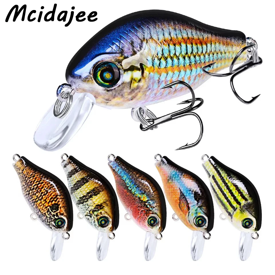

Fishng Lure Wobbler Fishing Tackcle Swimbait 5.2cm 8.5g Swimming Depth 0.6M-1.2M Crankbait Pesca Fish Hard Bait Walleye Balancer