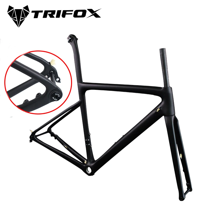 Discount TRIFOX carbon road frame UD disc bicycle bike cycling X16 bike frame telaio carbonio strada 2019 quadro carbono xdb shipping 0 Discount TRIFOX carbon road frame UD disc bicycle bike cycling X16 bike frame telaio carbonio strada 2019 quadro carbono xdb shipping 0