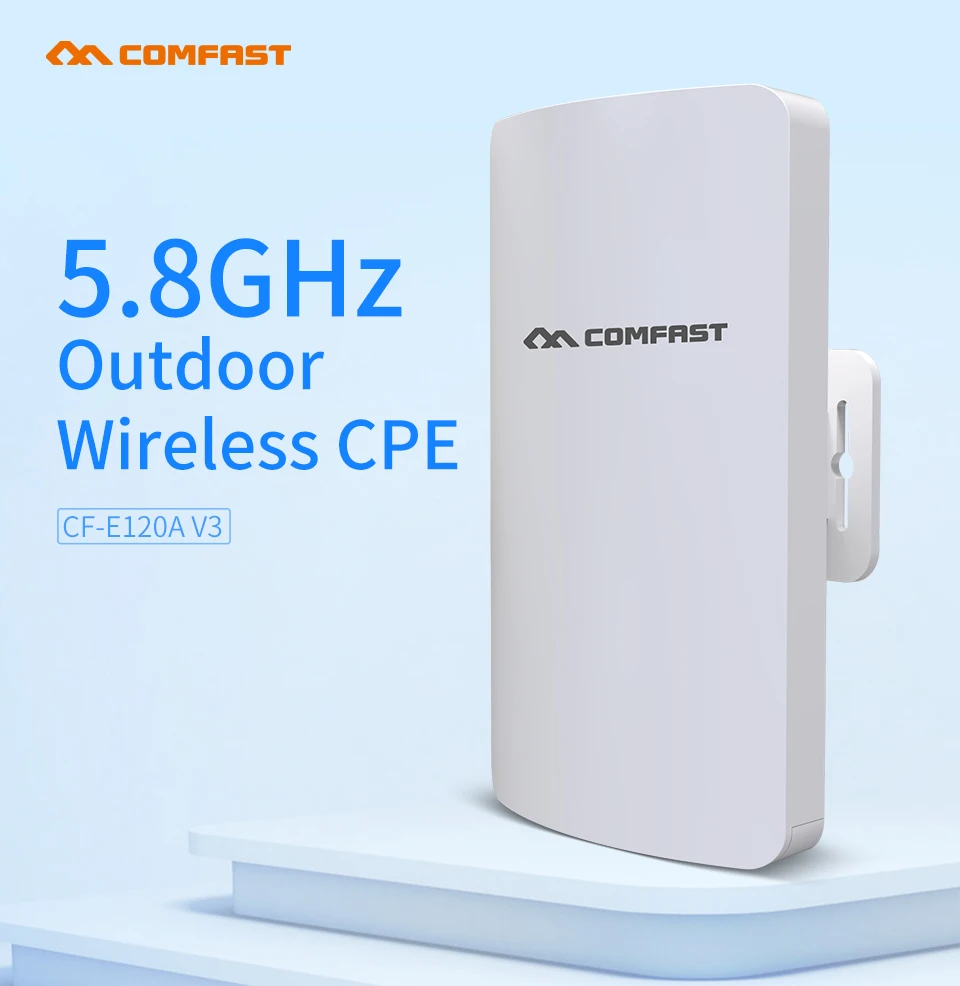 4 шт. COMFAST 5,8 ГГц 300mbs мини беспроводной мост Открытый CPE wifi маршрутизатор для ip-камеры проект 1-2 км wiif усилитель CF-E120A