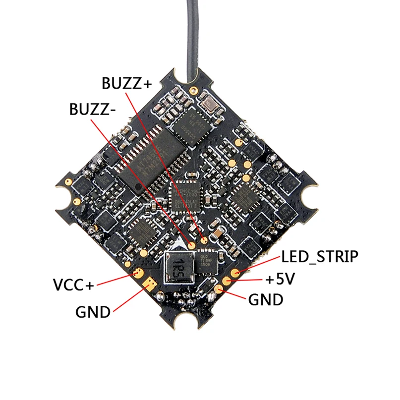 Happymodel Mobula7 Crazybee F4 PRO игровые джойстики 1-2S совместимый, Flysky/Frsky приемник в течение 2 секунд бесщеточный маленький BWhoop