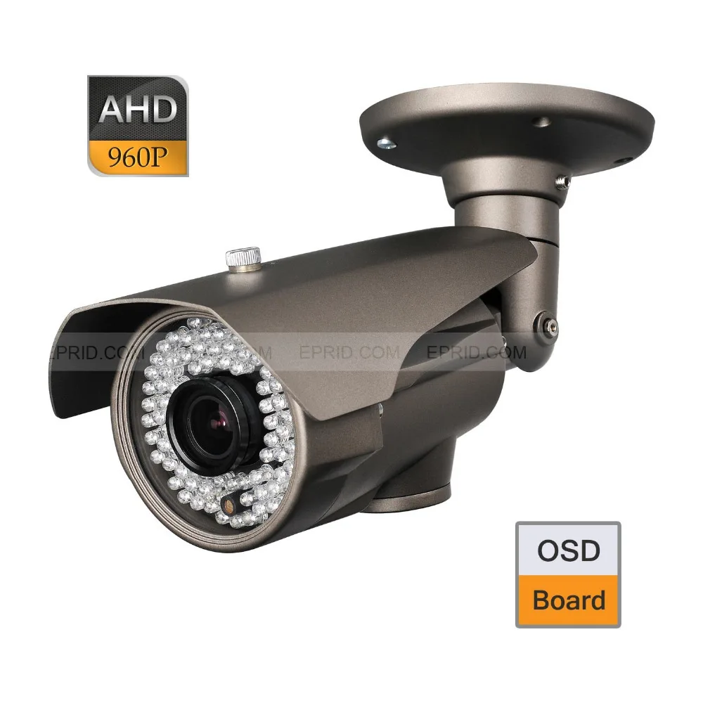 

CCTV AHD 1.3MP 960P 2.8-12mm Zoom Lens 84 IR Security ICR Camera OSD