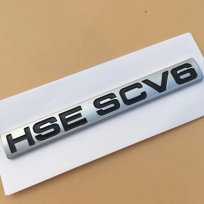 Спорт HSE роскошный CV6 SDV6 SDV8 Si4 SV автобиография эмблема значок автомобильный Стайлинг переоборудование багажника Наклейка для Land Rover Range Rover