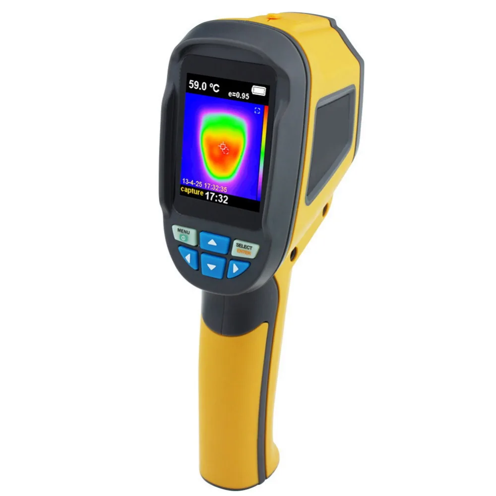 HT 02D Handheld Thermal Imaging Camera Infrared Thermometer IR Thermal