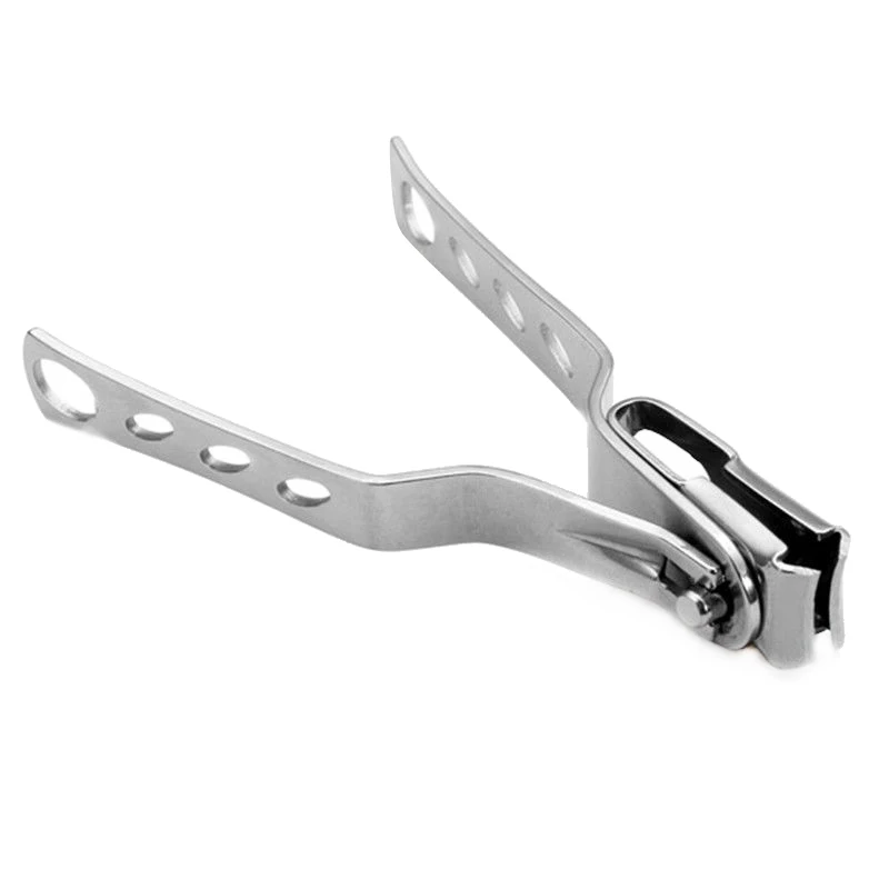 Mayitr 1pc Professional  Stainless Steel Nail Clipper Trimmer Cuticle Rotatable Nail Cutter Finger Toe Manicure Tool