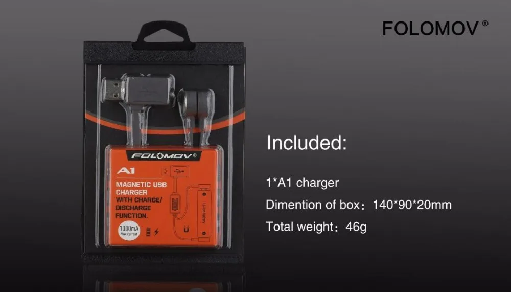 Folomov A1 Magnetic USB Charger-8
