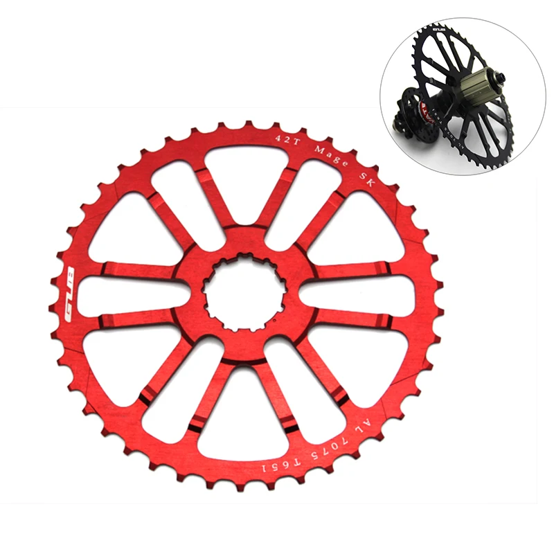 24T Downhill Mountain Road bicycle Cassette Spacer MTB Flywheel