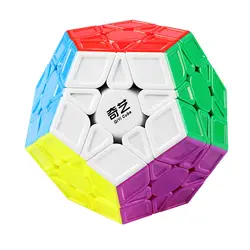 D-FantiX Qiyi куб додекаэдра скульптурный Stickerless Пятиугольный Dodecahedron головоломка с быстрым кубом игрушка (версия Qiheng S)