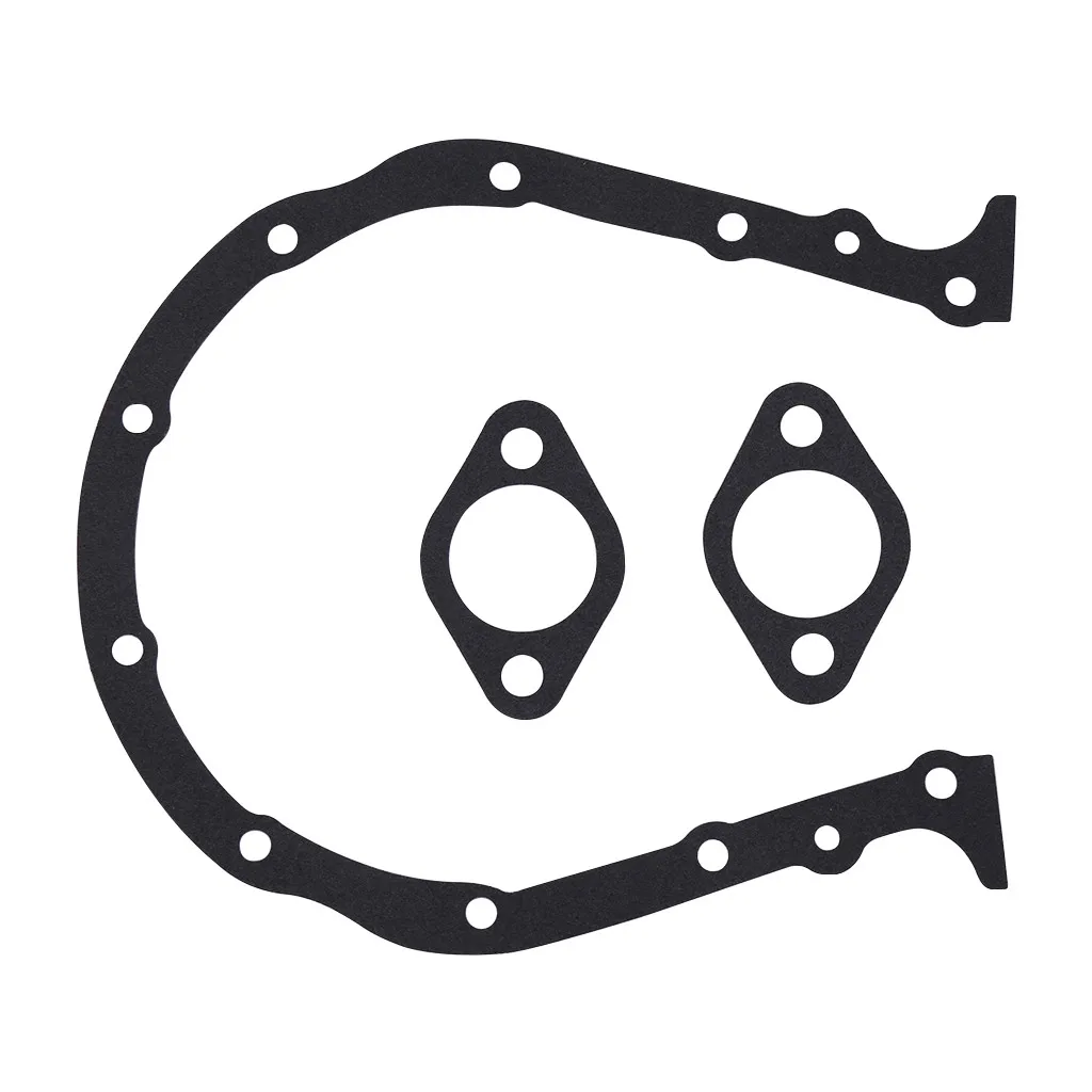 

SBC Timing Chain Cover Gasket Fits SB For Chevy 402 427 454 472 502 Gears Front Manufacturer Part Number SI-AT54010 OEM 9095 8Z