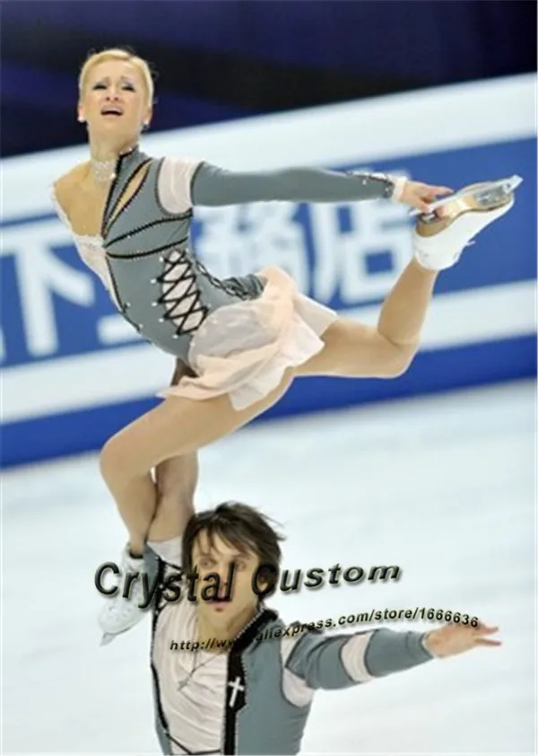

2016 Girls Figure Skating Dresses Fashion New Brand Vogue Figure Skating Competition Dress Customized DR3123