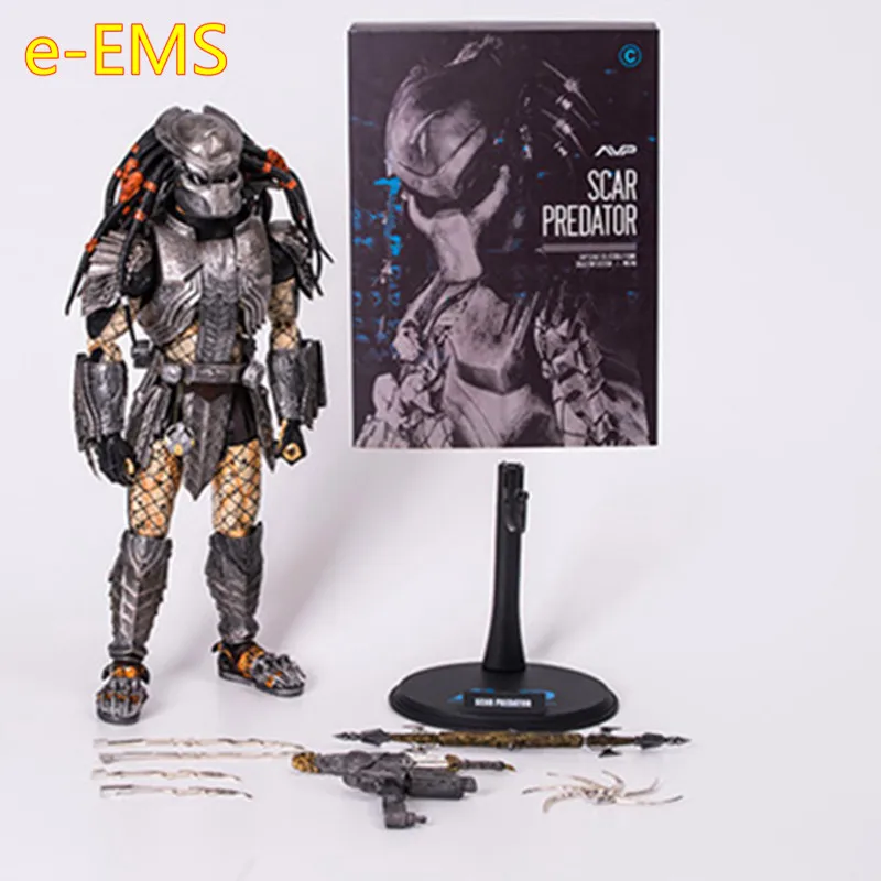 

The Predator Extraterrestrial SCAR PREDATOR MMS190 Movable PVC Action Figure Model Giocattolo G2508