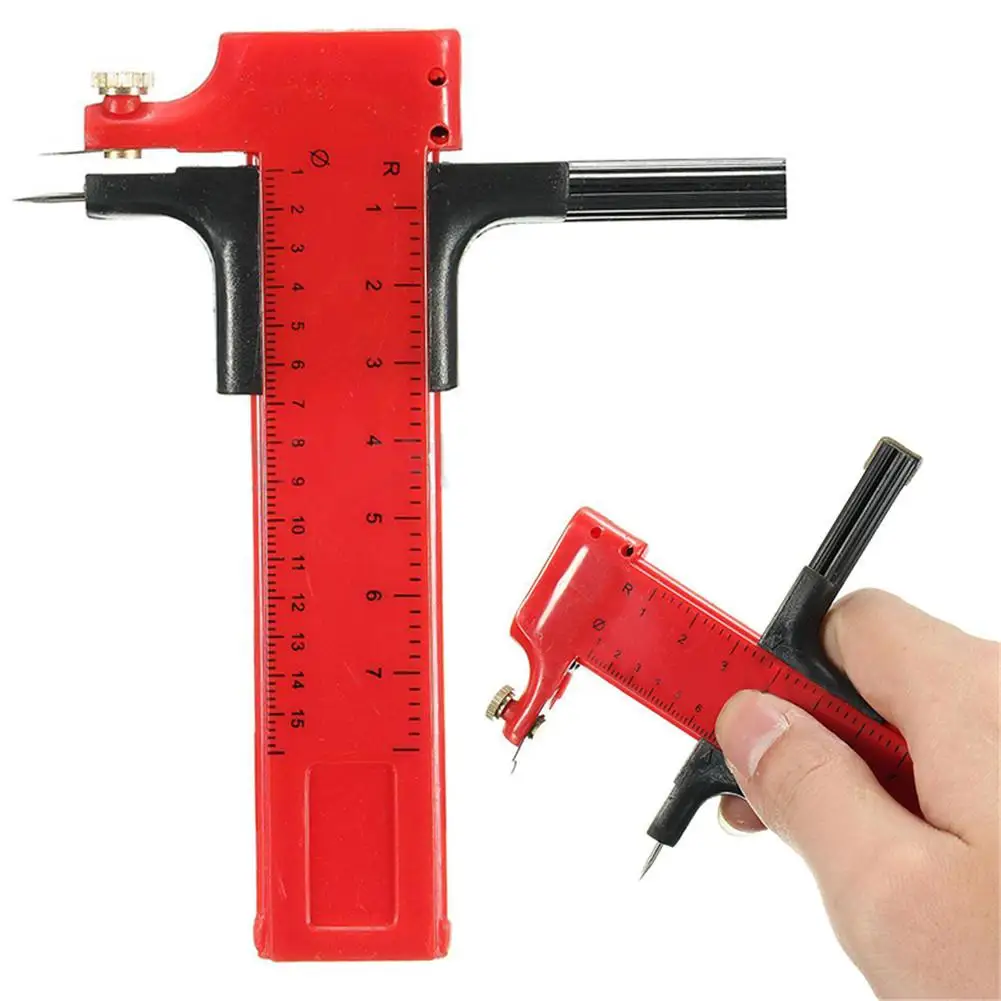 Koop 10 150mm Circulaire Heerser DIY Tool Building Model Materiaal Cutter Die Papier Plastic Board Ronde Cutter Tangenti euml;le Apparaat
