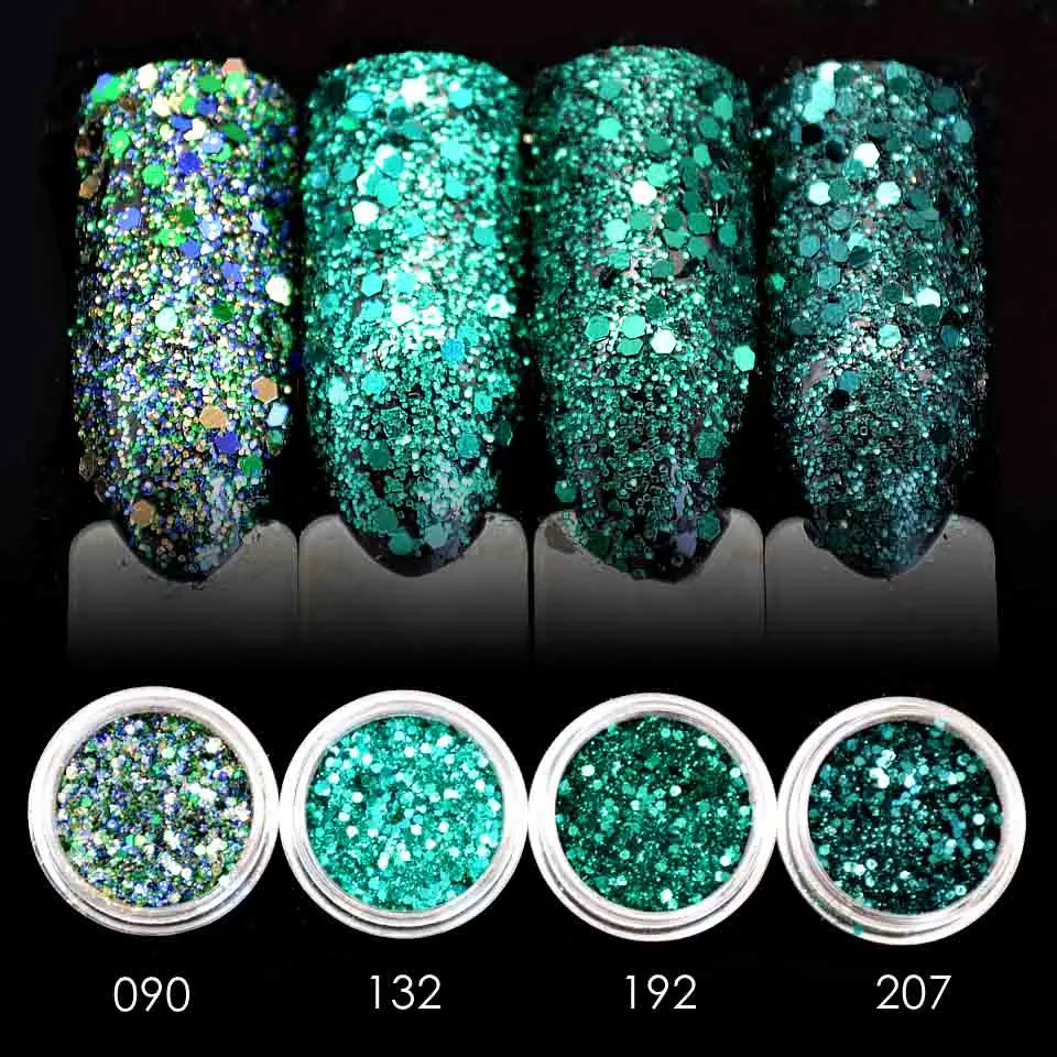

Sequins Nail Art Glitter Tinsel for Nails Spangles for Manicure Spangles for Nails Paillettes Nails 3D Decorative Sequins SF2051