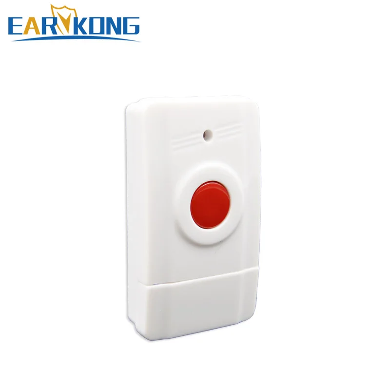 Беспроводная тревожная Кнопка 433 МГц Аварийная кнопка SOS для домашней охранной GSM сигнализации 1 шт