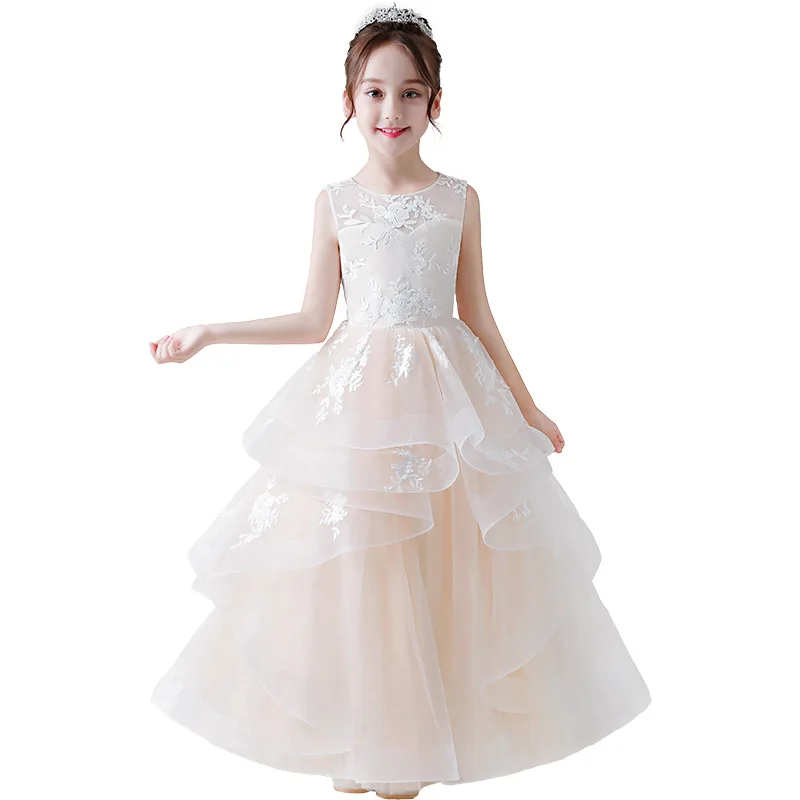 

Girls dress Girl Princess Dress Tutu Back Hollow Out Party Dress Wedding Ball Gown Formal Dresses Outfits