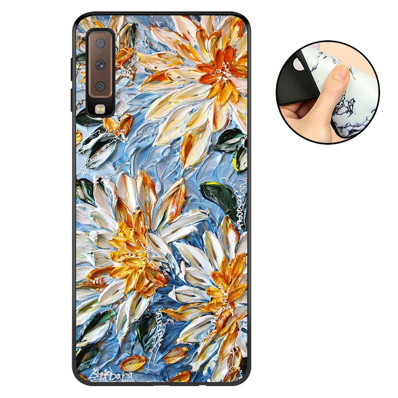 YHJ CROWNPRO чехол для samsung Galaxy A7 Чехол Мягкий ТПУ матовый Силиконовый чехол для samsung A7 чехол для телефона A7 A750 - Цвет: YHJ