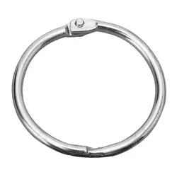 10 навесных кольца металлическое кольцо Craft разделение петля для Скрапбукинг Фотоальбом карты 35 X мм 30 мм