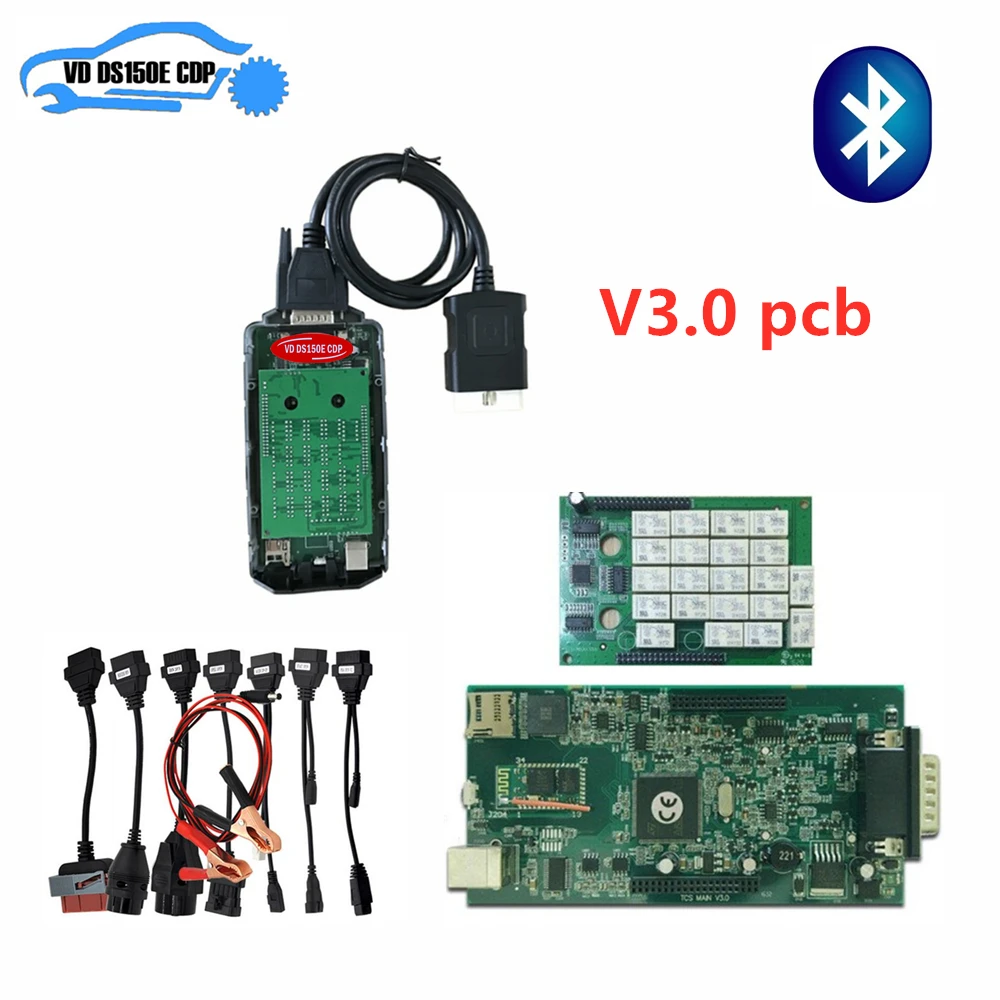 

DHL free ship ! VD DS150E CDP V5.008 R2 software keygen Diagnostic Tool Work For CAR TRUCK with bluetooth wow cdp obd2 scannner