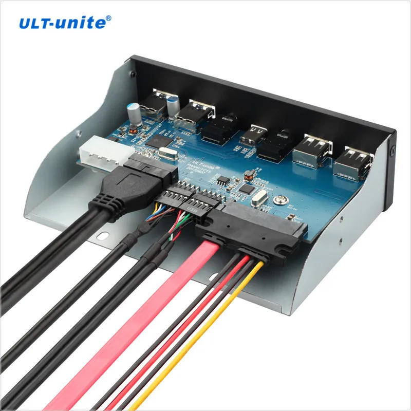 New Arrival 5.25 Inch USB 3.0 2.0 USB Type C HD Audio Port Front Panel