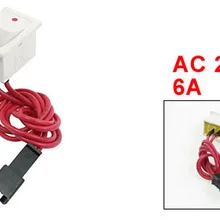 Газовый водонагреватель 2 штырьковый разъем SPST переключатель включения/выключения кулисный переключатель переменного тока 6A/250 V 10 шт