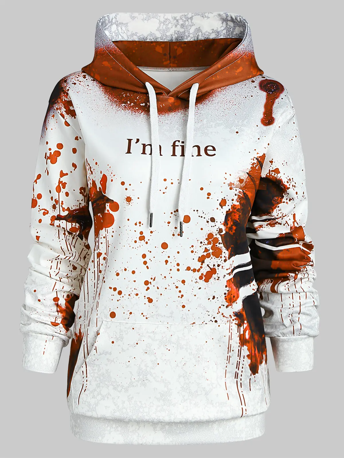 im fine bloody sweatshirt
