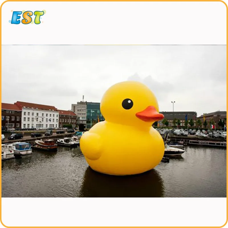 

Commercial activity exhibition inflatable yellow duck rubber duck use on water for sale
