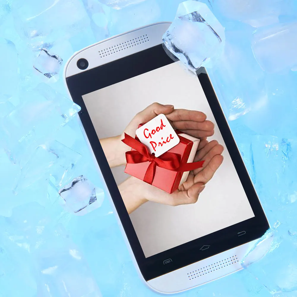 IPRO Марки 2016 Смартфон MTK6571 2 Г/3 Г Android 4.4 Мобильный Телефон Dual Core 3.5 Дюймов смартфон
