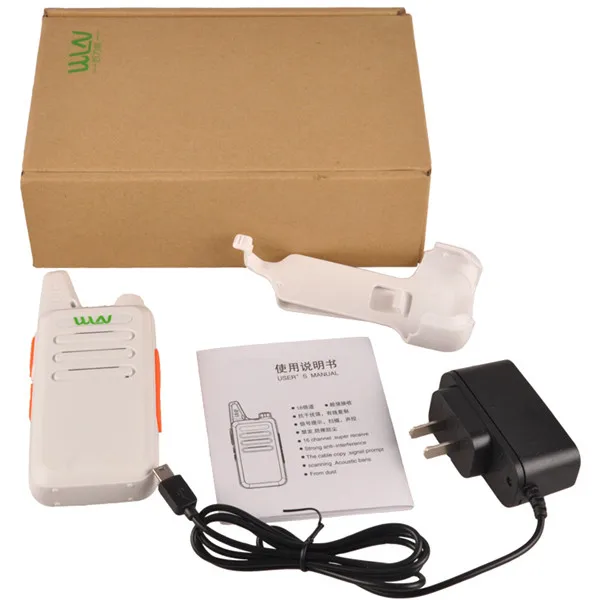 4PCS WLN KD C1 KD C2Walkie Talkie UHF 400 470 MHz 5W Power 16 Channel Kaili 3
