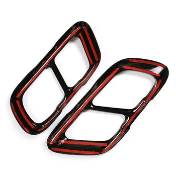 

Not fade Exhaust Mufflers Cover Trim For BMW X5 G05 X7 G07 2019 2020 Car New