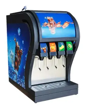 

3,4,5 nozzle electronic control system Soft Drink Soda Machines High Quality Post Mix Soda Machines