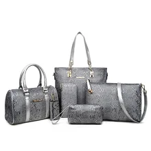 WxfbBaby, новинка, Евро-американский стиль, кошелек, композитный, bag-6pc, набор, Роскошная сумочка, женская сумка, фабричная кожа, minaudiere, конверт