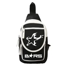 Для мужчин Для женщин Обувь для мальчиков Обувь для девочек Black Rock Shooter BRS Аниме Маленькая сумка груди Сумки слинг Креста Средства ухода за кожей путешествия