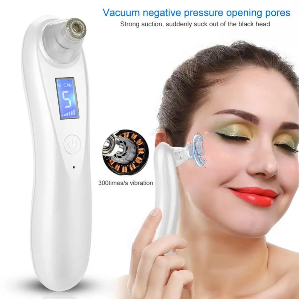 Electric Facial Pore Cleanser BlackHead Cleaner Acne Removal Vacuum