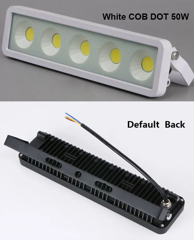 Led COB SMD 50 Вт Крытый треклайт прожекторы Открытый IP66 водонепроницаемый 100 Вт прожекторное освещение для сада газон свет настенный светильник