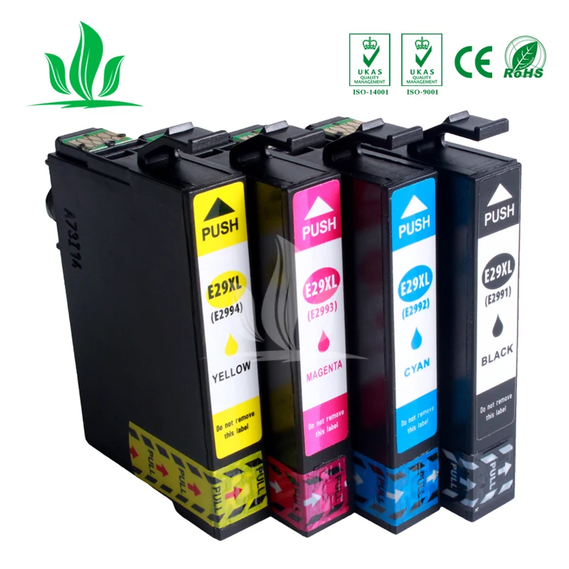 4 pcs T2991 T2992 T2993 T2994 29XL ink cartridge