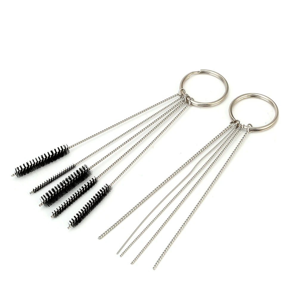 Home Tool Carburetor Carbon Dirt Jet Remove Cleaning Needles + Brushes Tool Set For Suzuki Carburetor Carbon Dirt Cleanup Kit