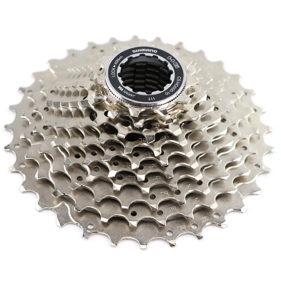 Bicycle Cassette Bicycle Sprocket Gear SHIMANO Tiagra CS HG500 CS-HG500-10 4700 4600 Road Bike 10 Speed 11-25T 12-28T 11-32T